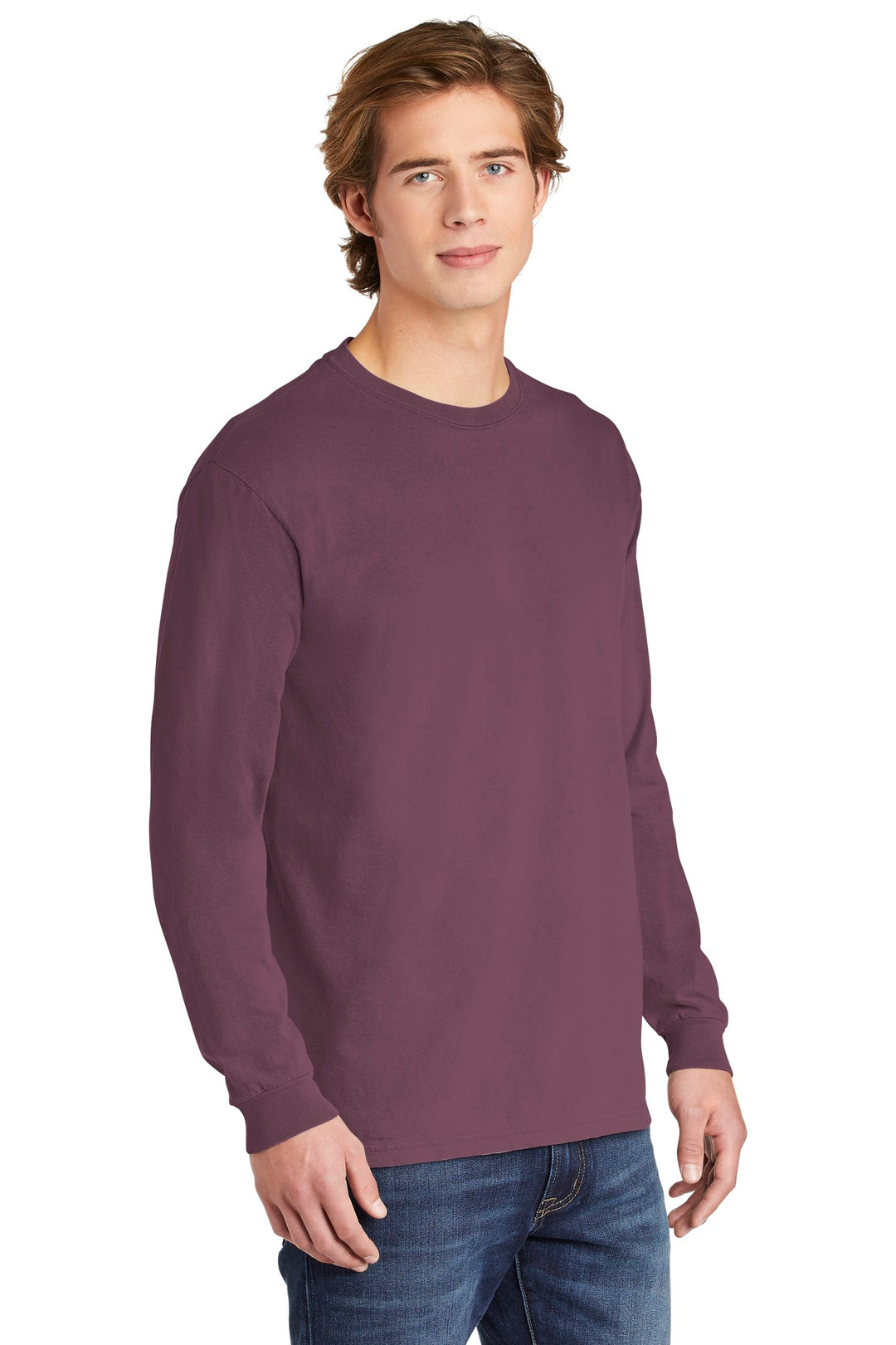 Berry COMFORT COLORS Heavyweight Ring Spun Long Sleeve Tee. 6014