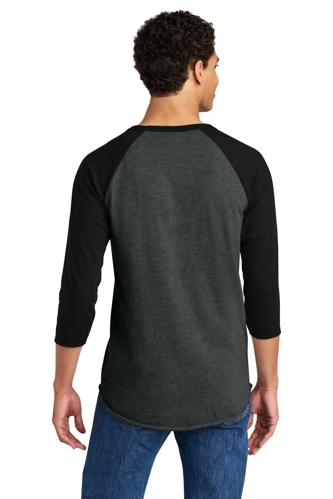 BkIkH/BkIk Jerzees Unisex Premium Blend Combed Ring Spun 3/4-Sleeve Raglan 560R