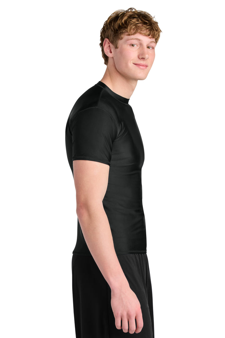 Black A4 Compression Short Sleeve Tee A4N3130