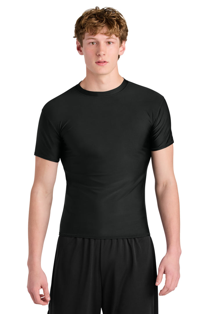 Black A4 Compression Short Sleeve Tee A4N3130