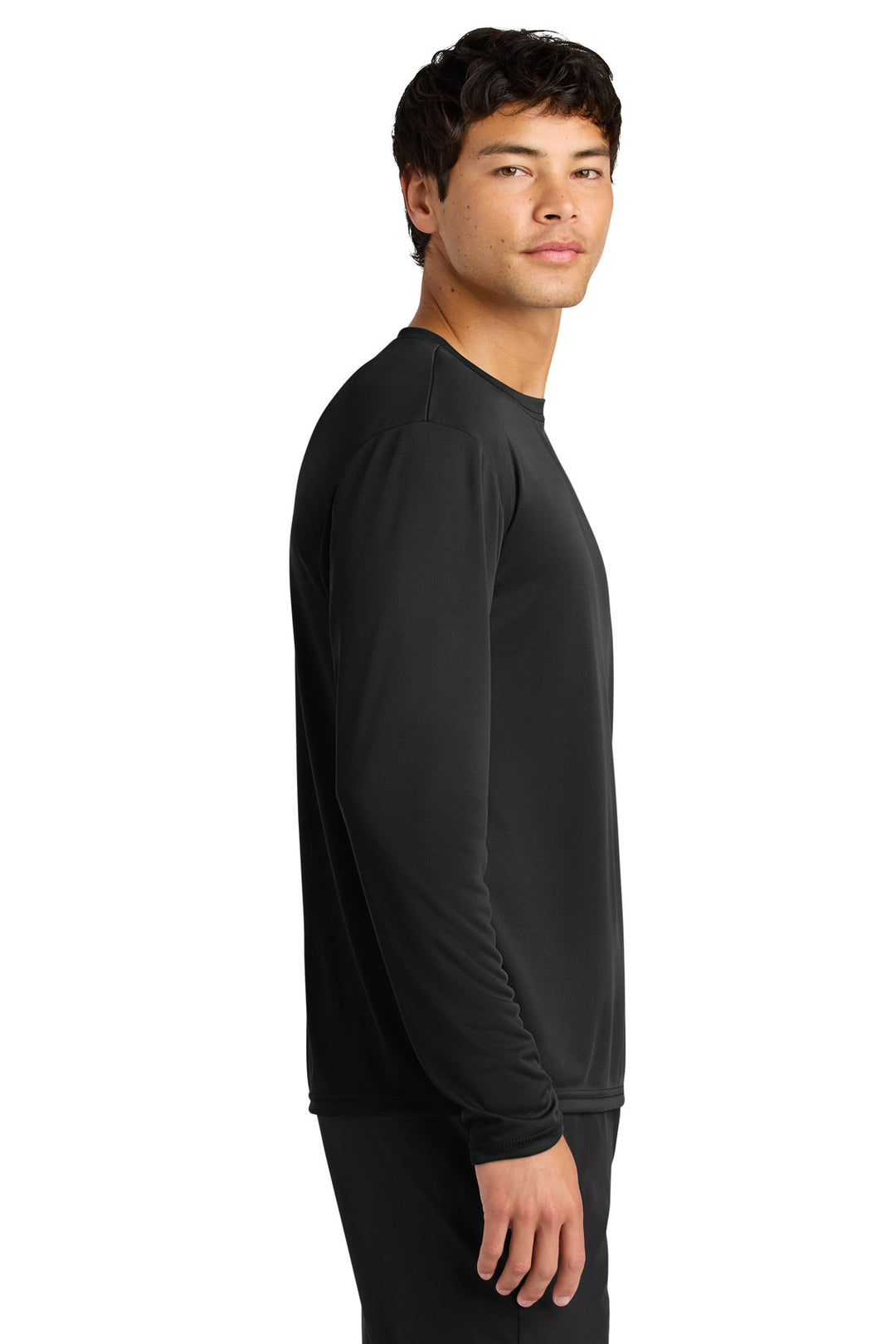Black A4 Cooling Performance Long Sleeve Tee A4N3165