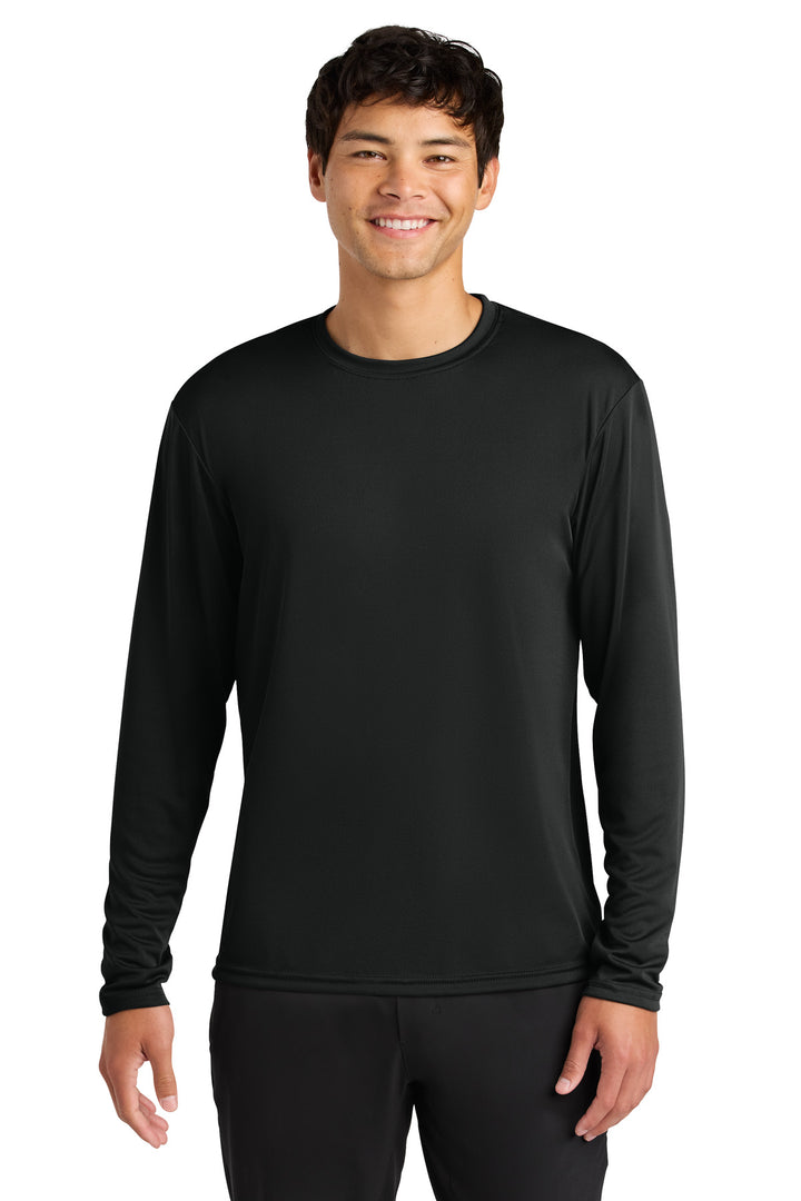 Black A4 Cooling Performance Long Sleeve Tee A4N3165