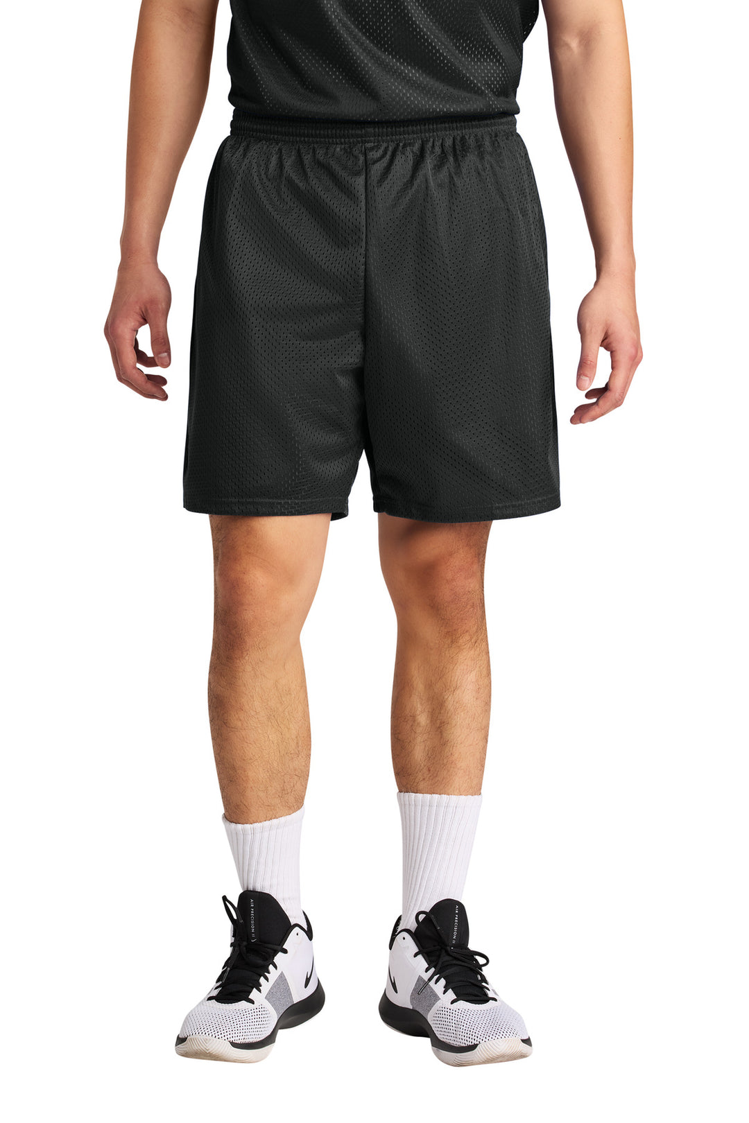 Black A4 Sprint 7" Mesh Short A4N5293
