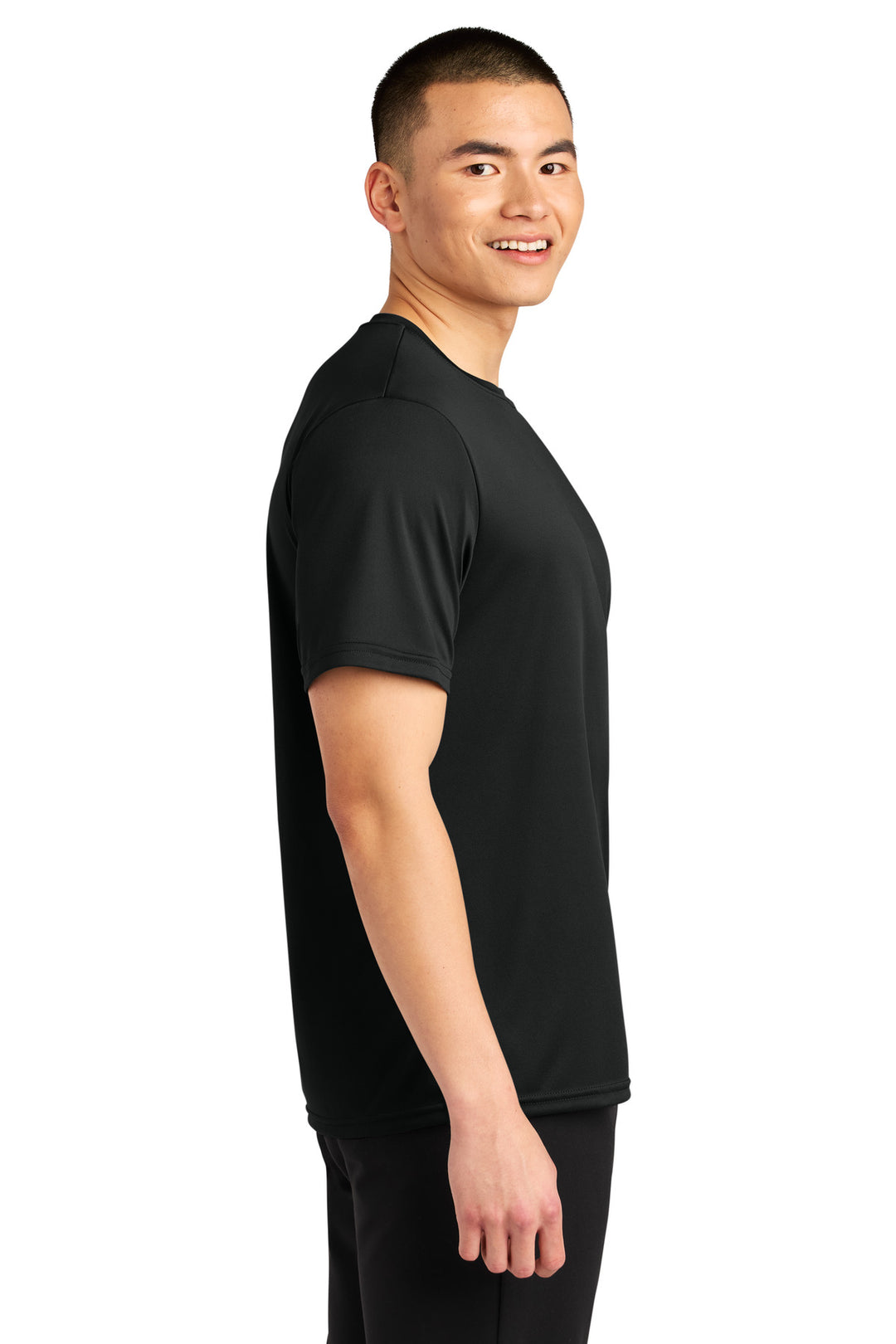 Black A4 Sprint Performance Tee A4N3402