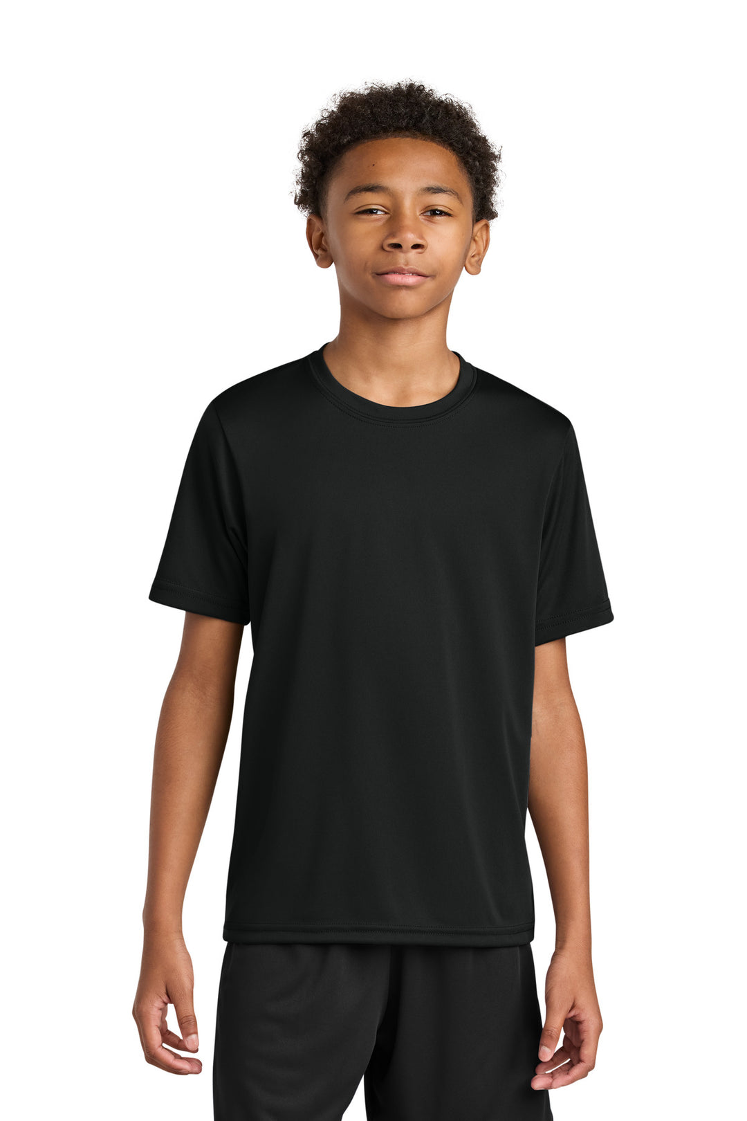 Black A4 Youth Cooling Performance Short Sleeve Tee A4NB3142
