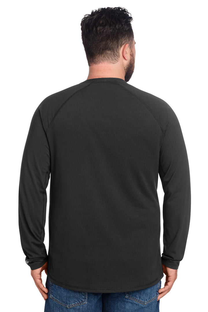 Black Carhartt Force Long Sleeve Pocket T-Shirt CT106656
