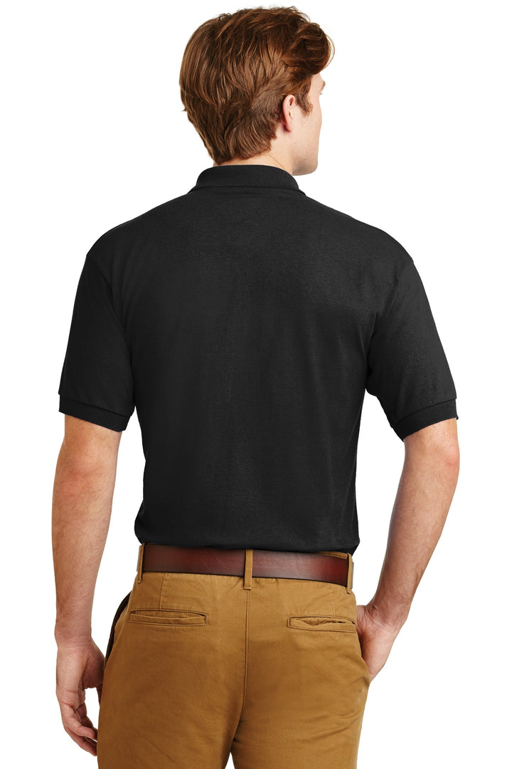 Black Gildan - DryBlend 6-Ounce Jersey Knit Sport Shirt. 8800