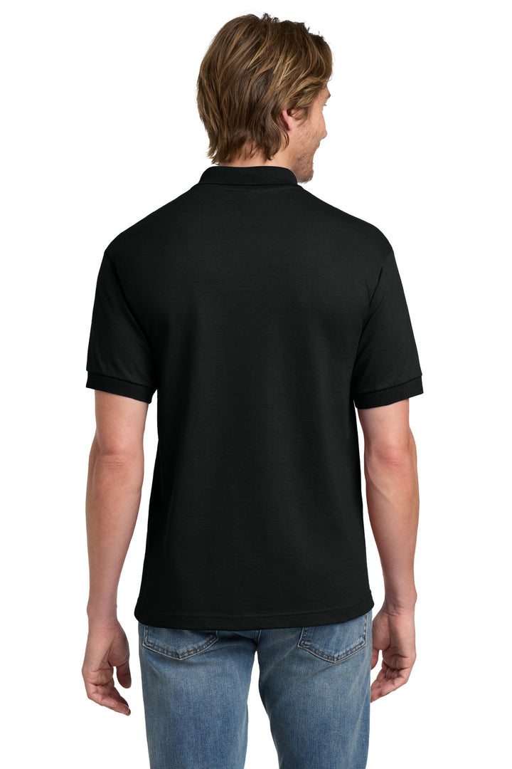 Black Gildan - DryBlend 6-Ounce Jersey Knit Sport Shirt. 8800