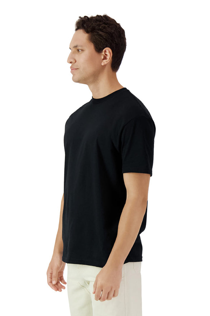 Black Gildan Light Cotton Tee 3000