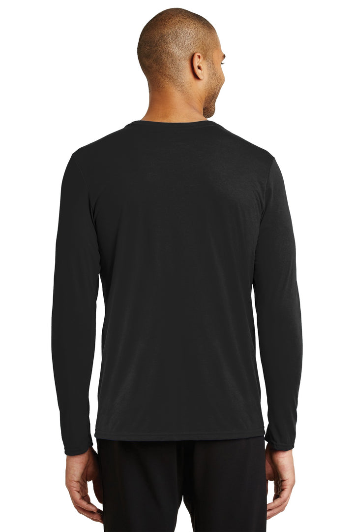 Black Gildan Performance Long Sleeve T-Shirt. 42400