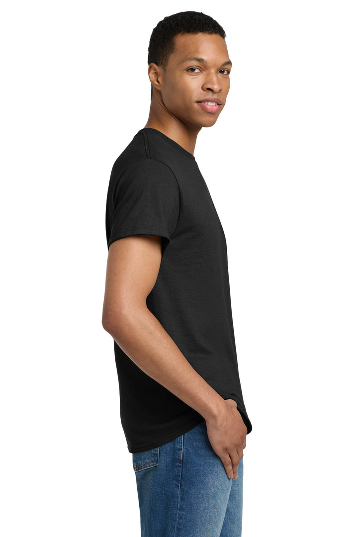 Black Gildan Tall 100% US Cotton T-Shirt 2000T
