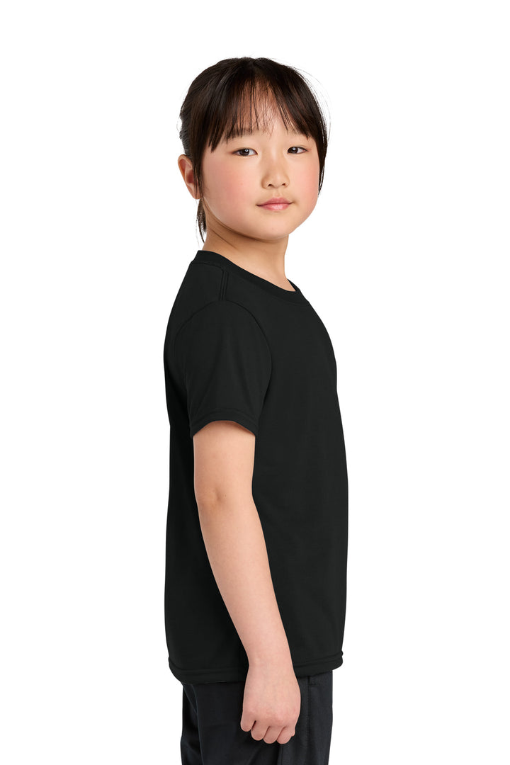 Black Gildan Youth Gildan Performance T-Shirt. 42000B