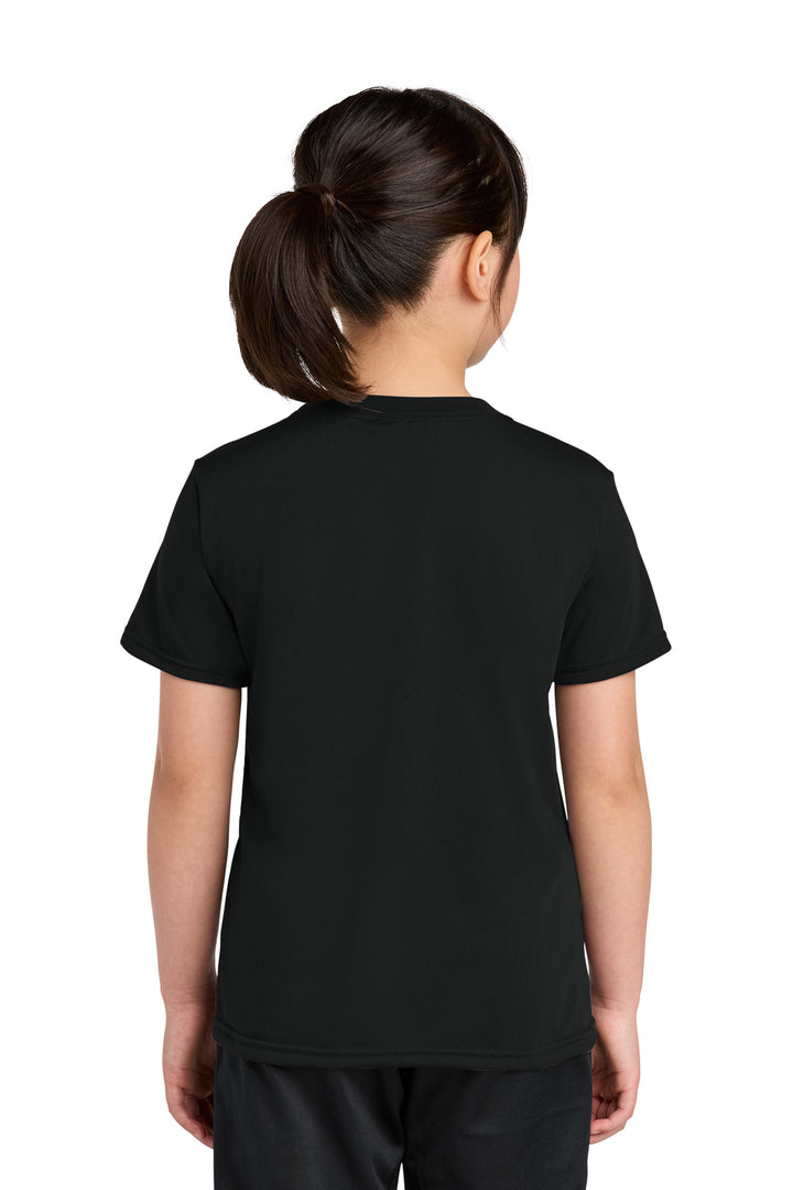 Black Gildan Youth Gildan Performance T-Shirt. 42000B