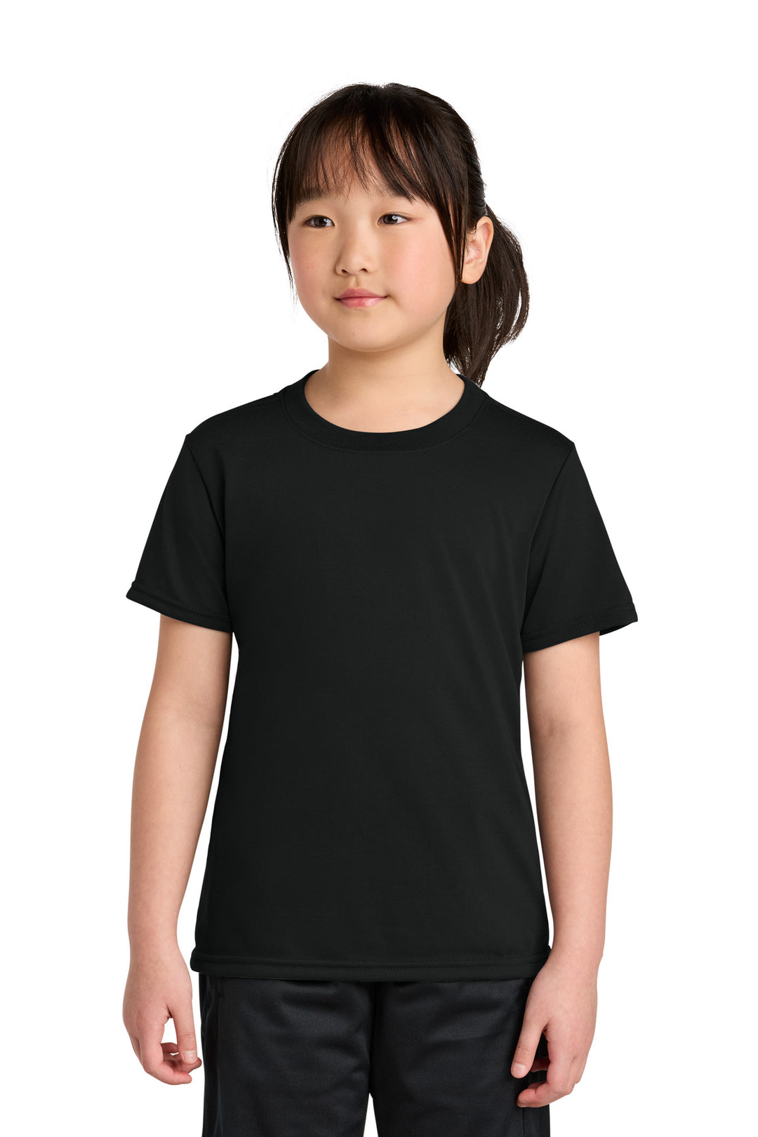 Black Gildan Youth Gildan Performance T-Shirt. 42000B