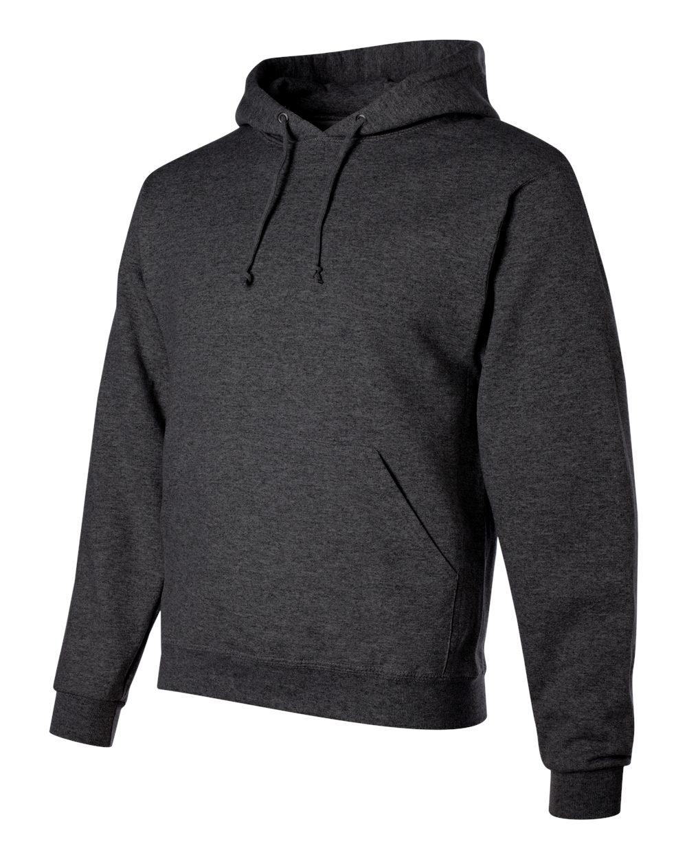 Black Heather NuBlend® Hooded Sweatshirt - 996MR