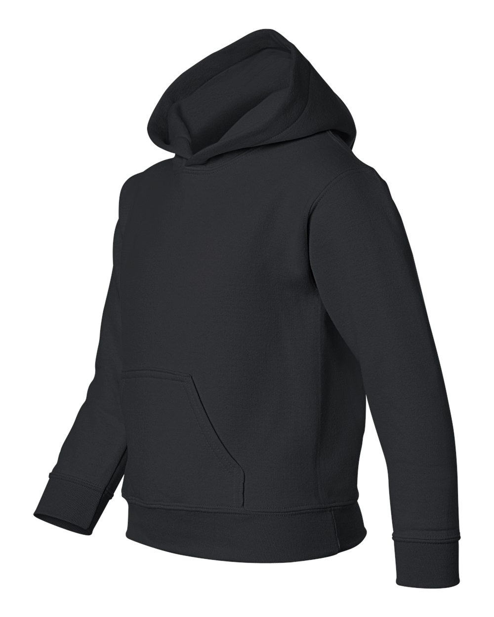 Black Heavy Blend™ Youth Hooded Sweatshirt - 18500B