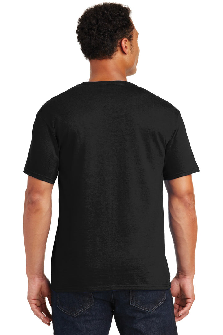 Black Jerzees - Dri-Power 50/50 Cotton/Poly T-Shirt. 29M