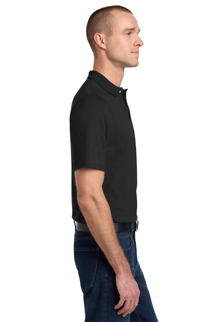 Black Jerzees Dri-Power Pocket Sport Shirt. 436MP