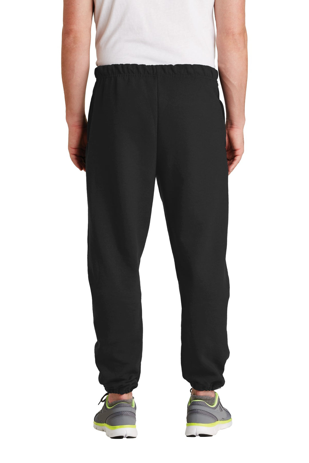 Black Jerzees Super Sweats NuBlend - Sweatpant with Pockets. 4850MP