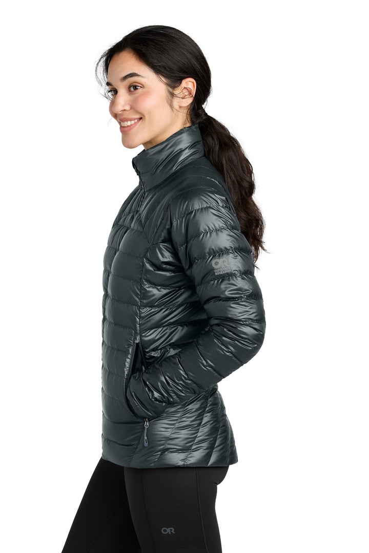 Black LIMITED EDITION Outdoor Research Women's 800 Tech Down Jacket OR322229