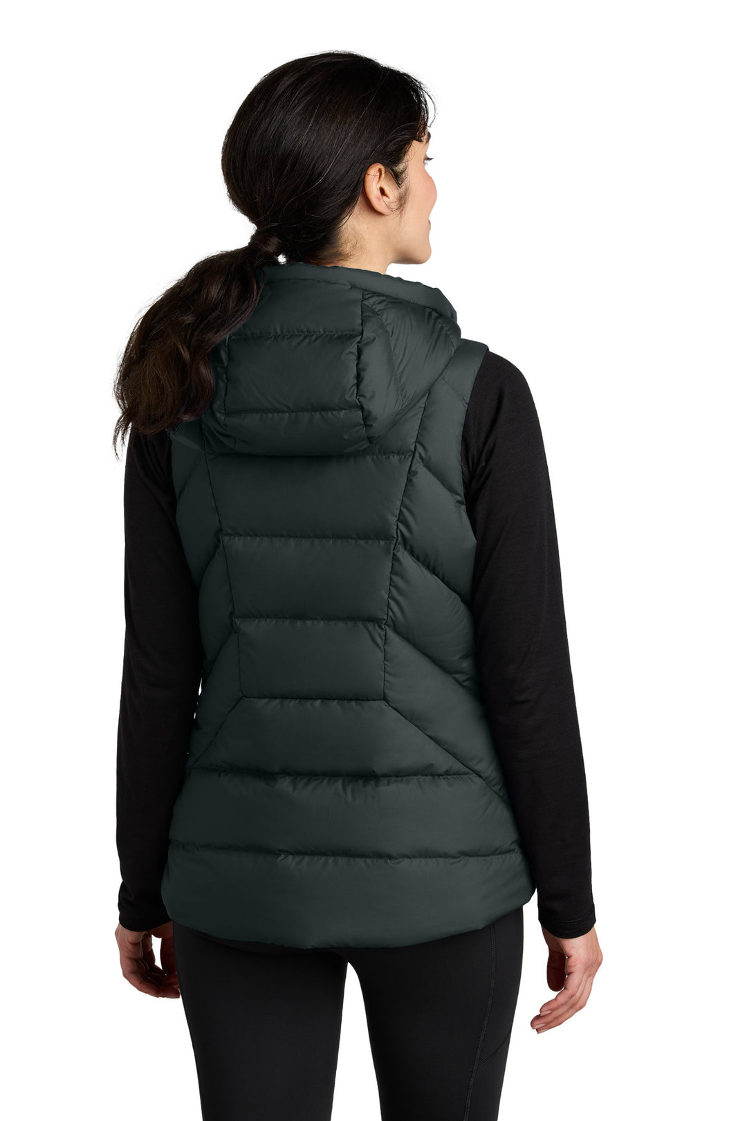 Black LIMITED EDITION Outdoor Research Women's Coldsnap Hooded Down Vest OR322218