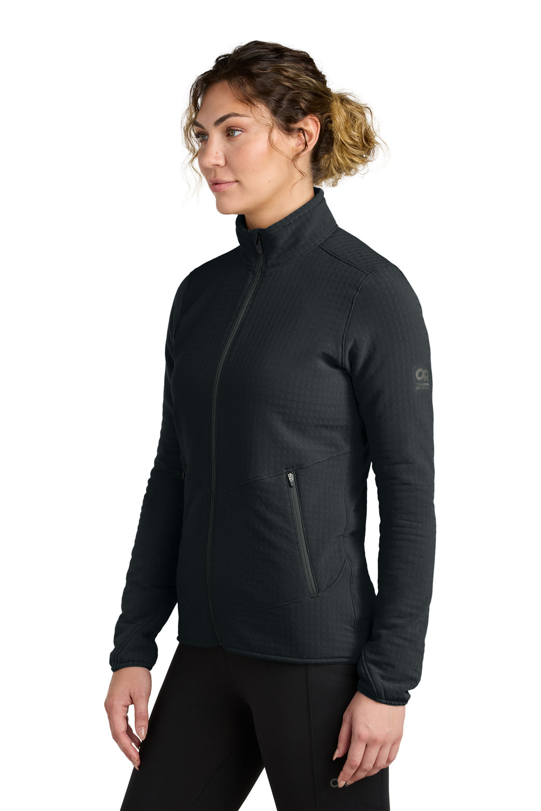 Black LIMITED EDITION Outdoor Research Women's Grid Soft Shell Jacket OR322265