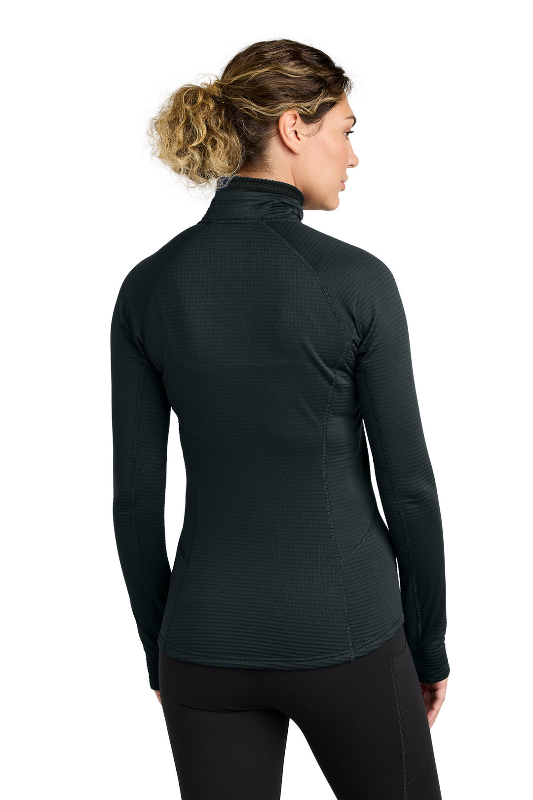 Black LIMITED EDITION Outdoor Research Women's Tech Grid 1/4-Zip Fleece OR322263