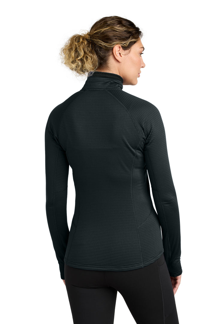 Black LIMITED EDITION Outdoor Research Women's Tech Grid 1/4-Zip Fleece OR322263