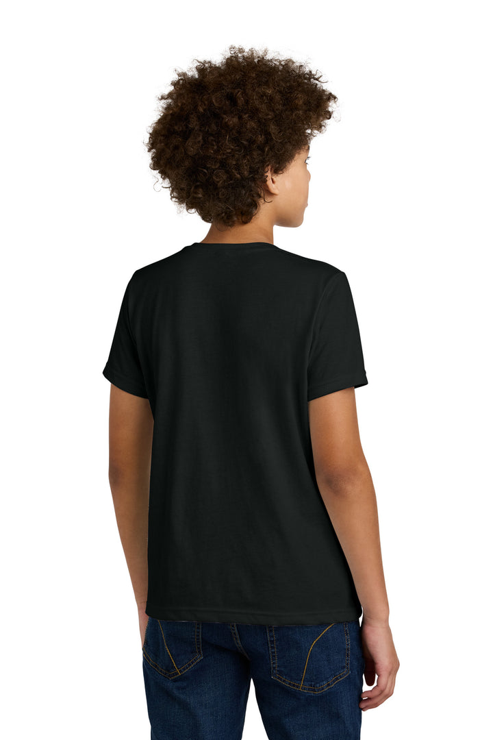 Black Next Level Apparel Youth CVC Tee NL3312