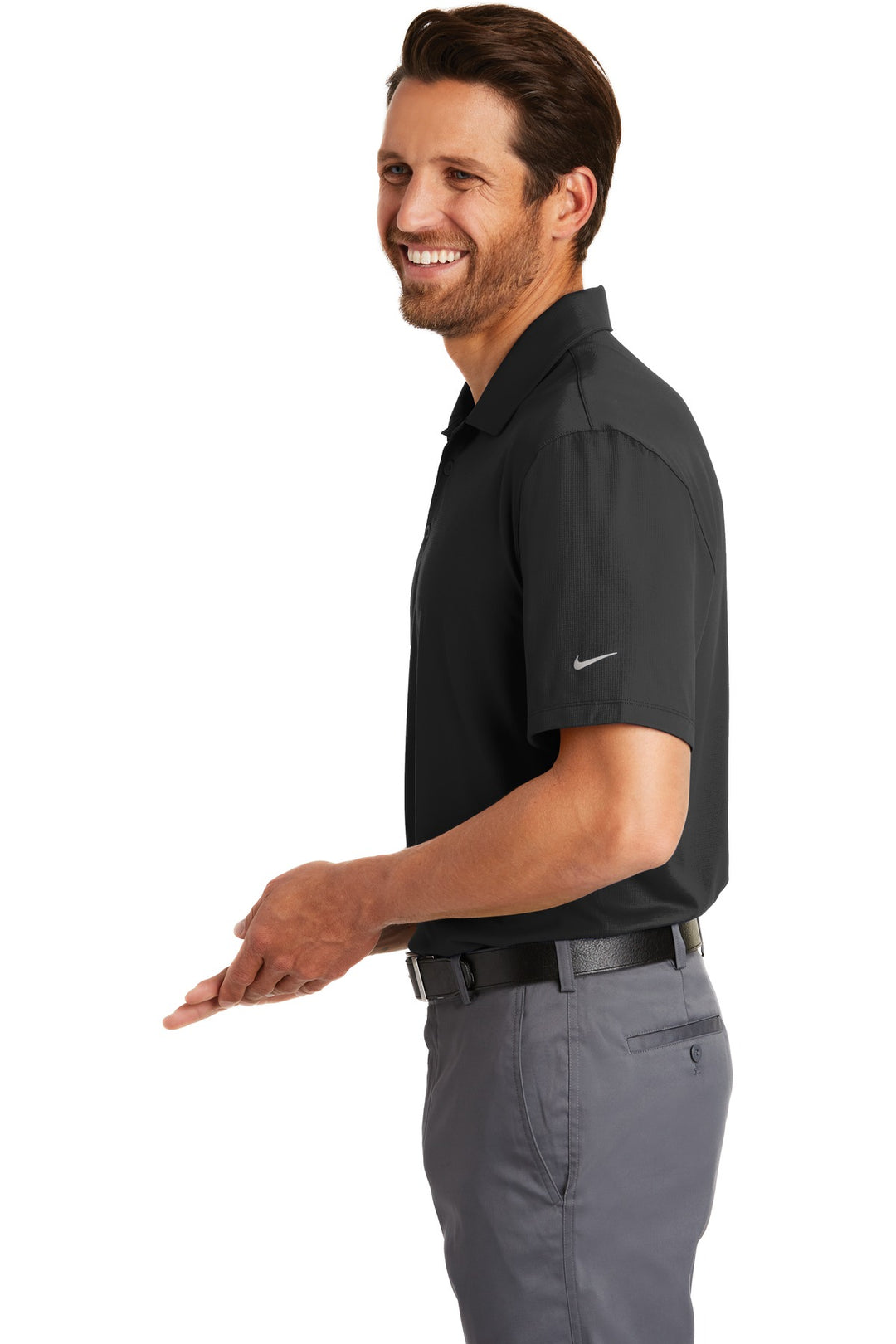 Black Nike Dri-FIT Legacy Polo. 883681