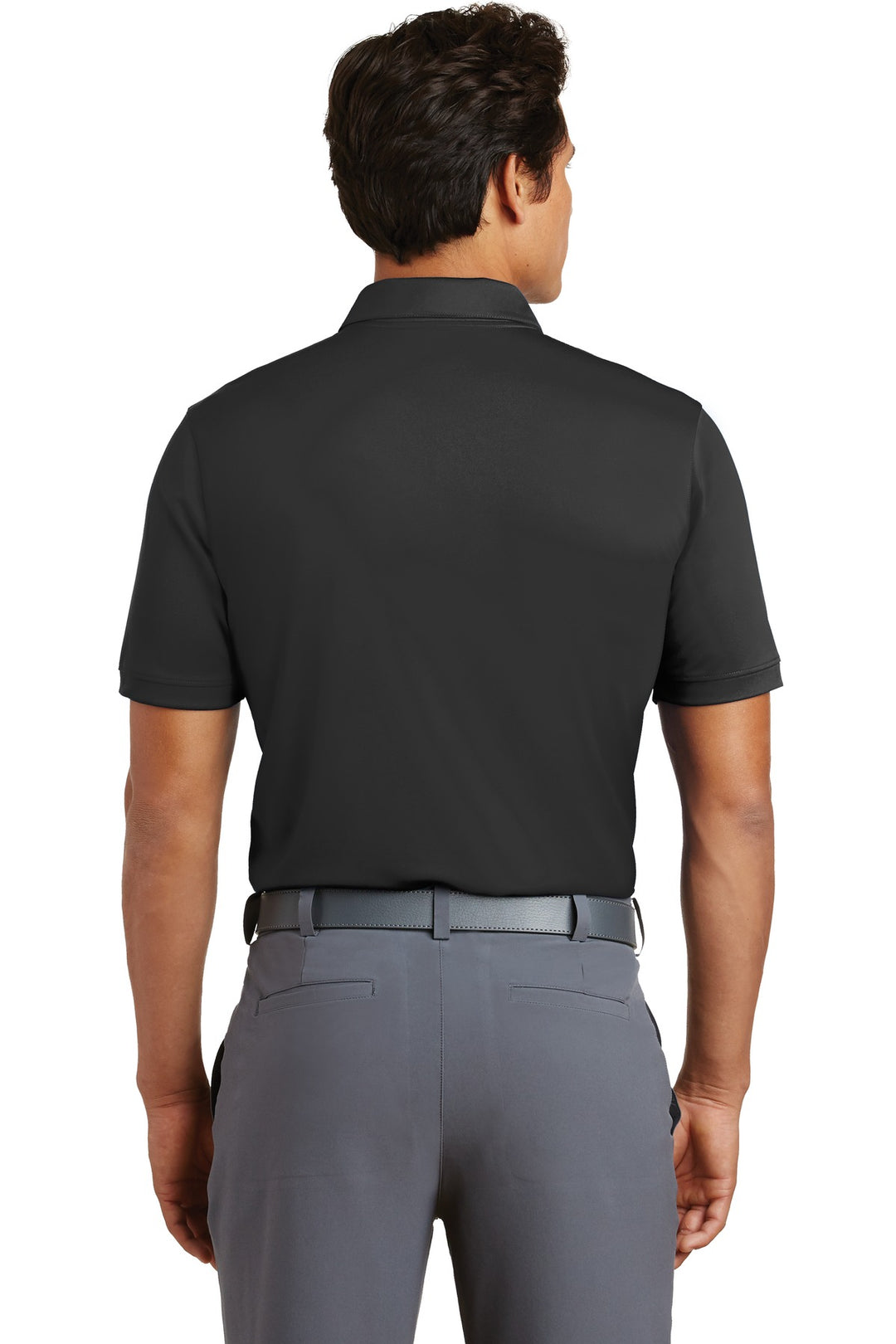 Black Nike Dri-FIT Players Modern Fit Polo. 799802