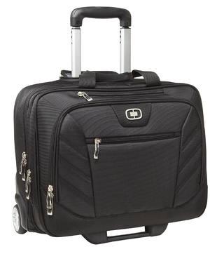 Black OGIO - Lucin Wheeled Briefcase. 417018