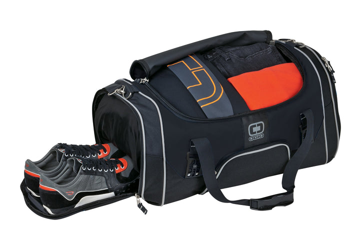 Black OGIO - Rage Duffel. 108089