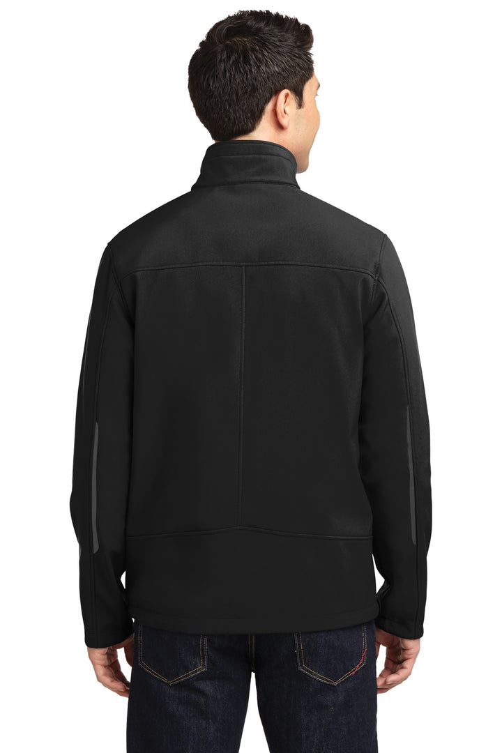 Black Port Authority Welded Soft Shell Jacket. J324