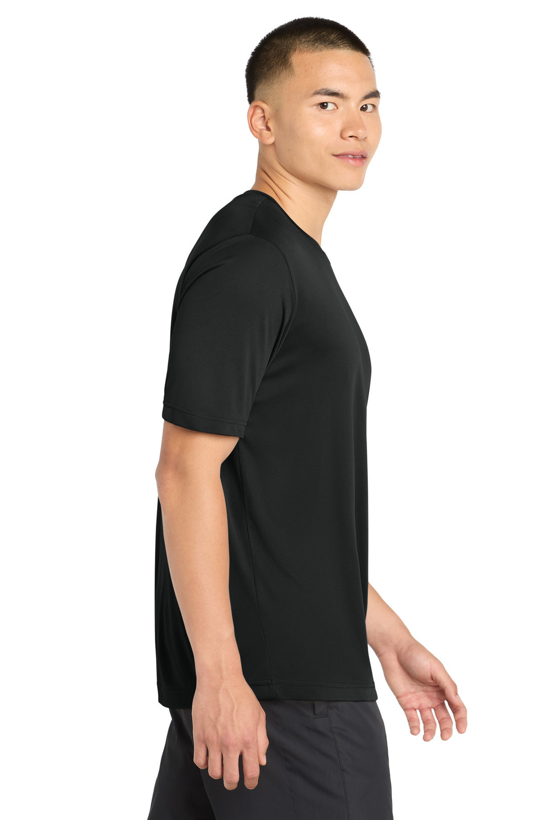 Black Sport-Tek PosiCharge Competitor Tee. ST350