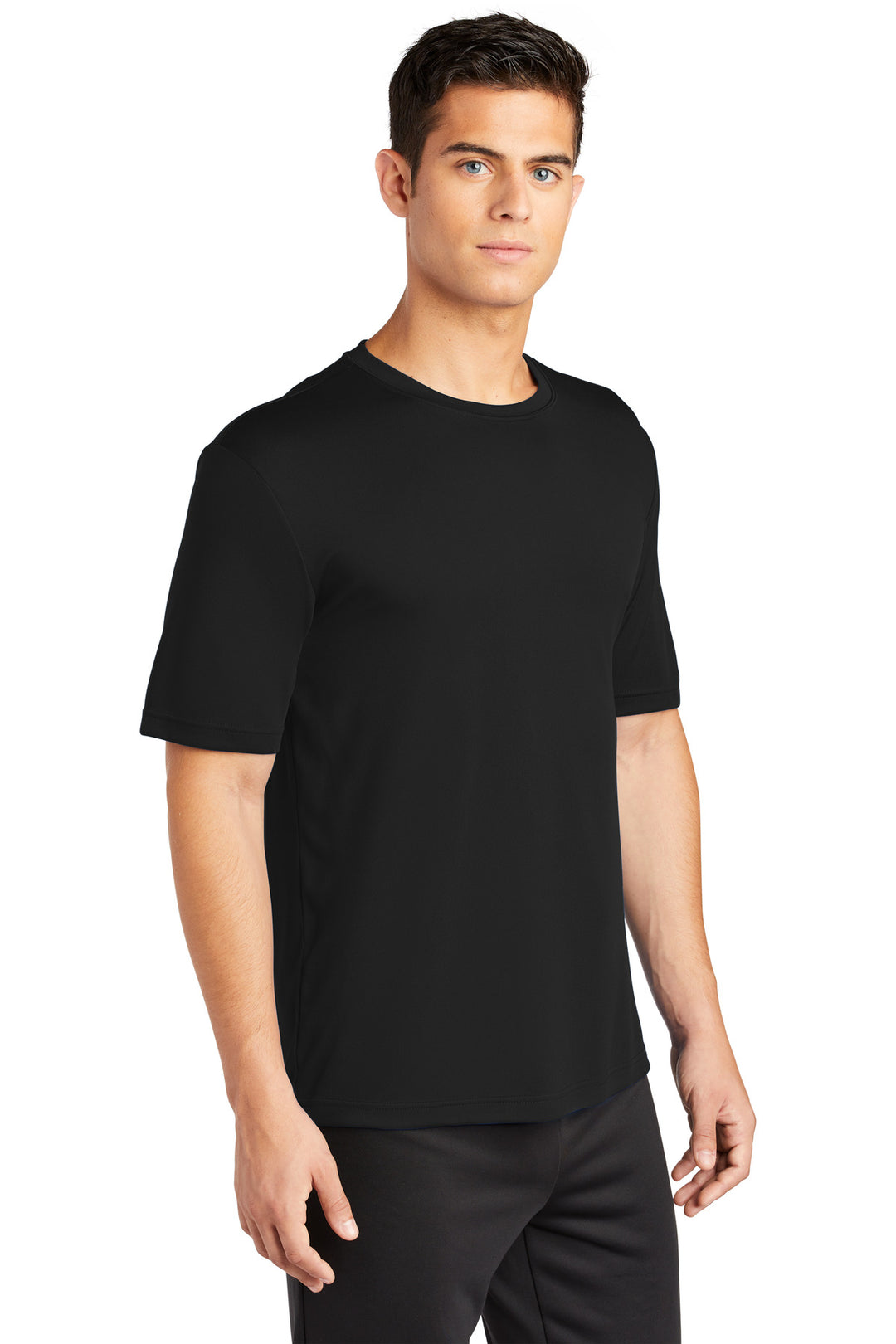 Black Sport-Tek PosiCharge Competitor Tee. ST350