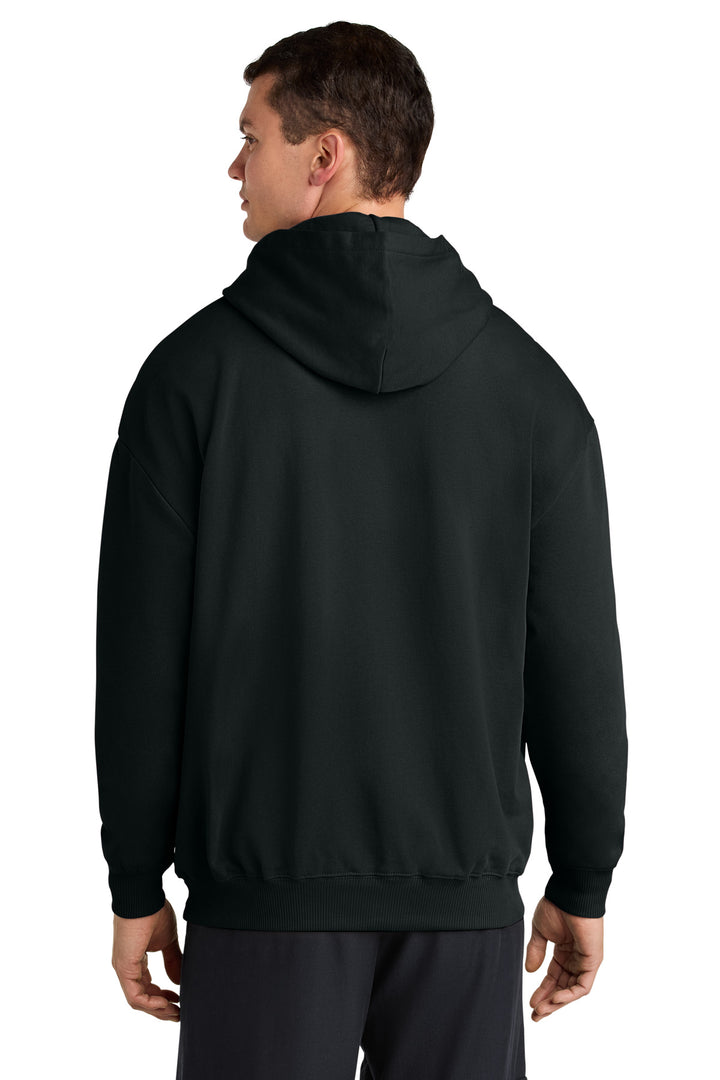 Black Stanley/Stella Unisex Cooper Dry Hooded Sweatshirt SXU028