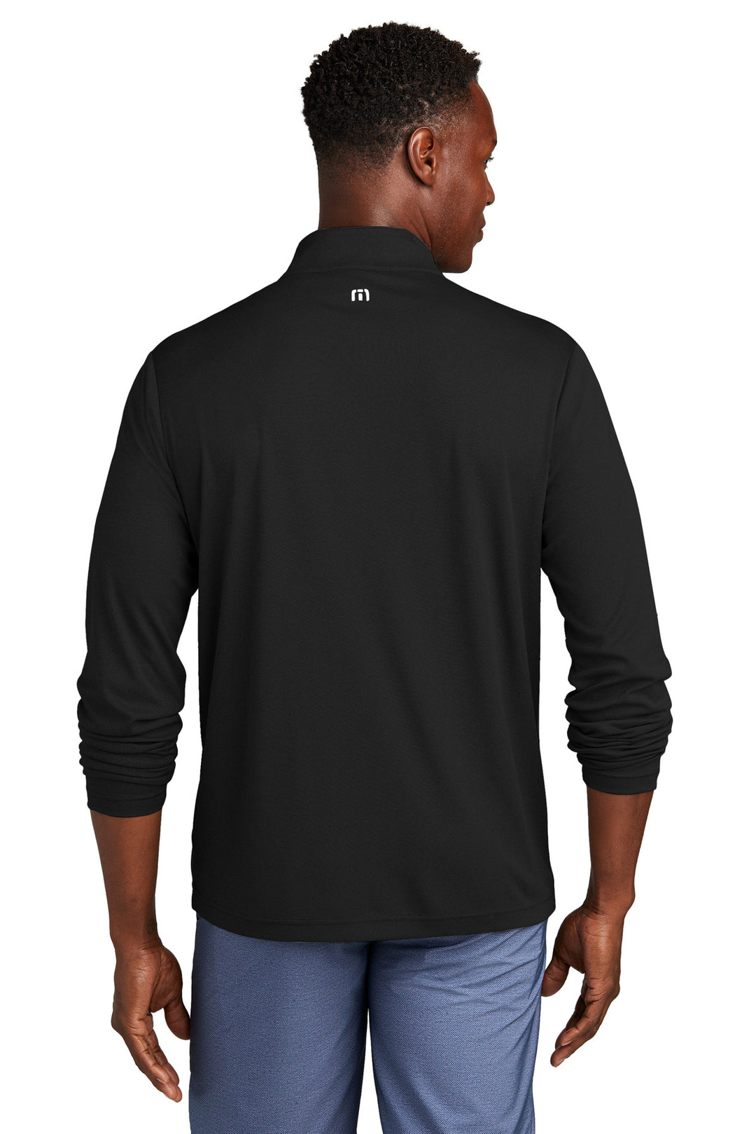 Black TravisMathew Coto Performance 1/4-Zip TM1MY397