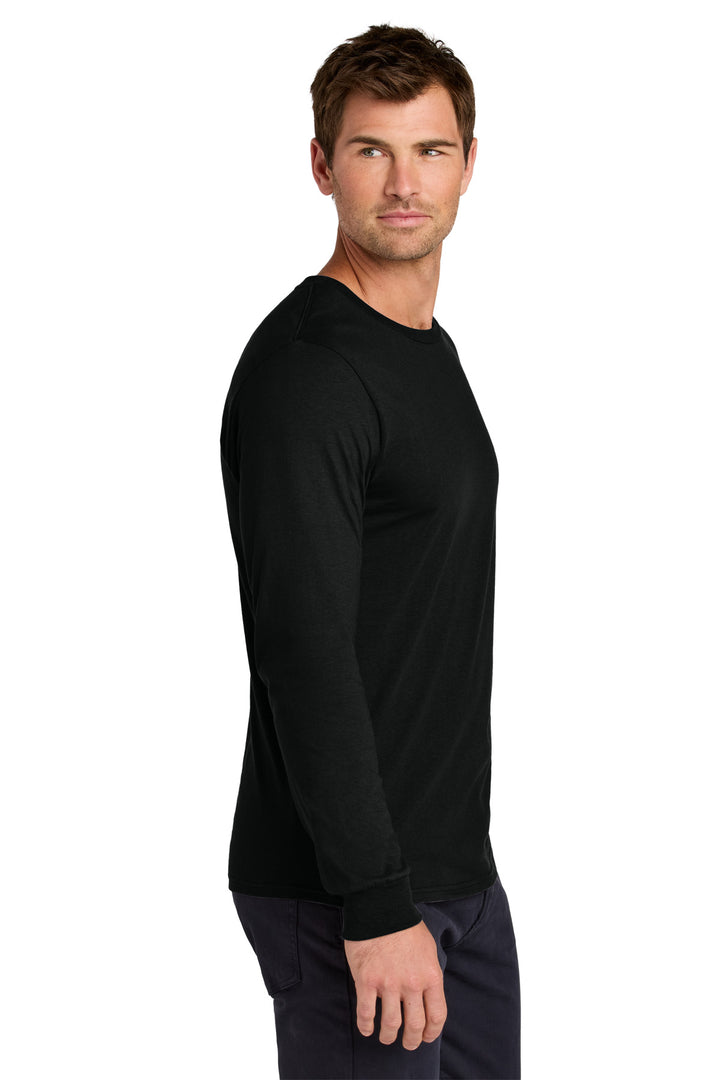 BlackInk Jerzees Classics Unisex Cotton Long Sleeve T-Shirt 363L