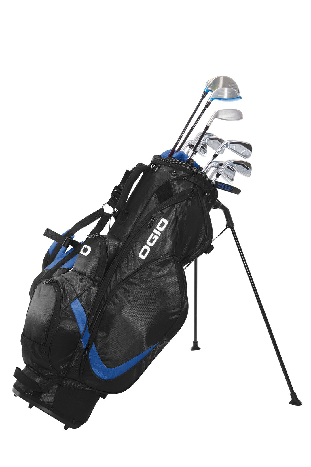 Black/Royal OGIO Vision 2.0 Golf Bag 425044