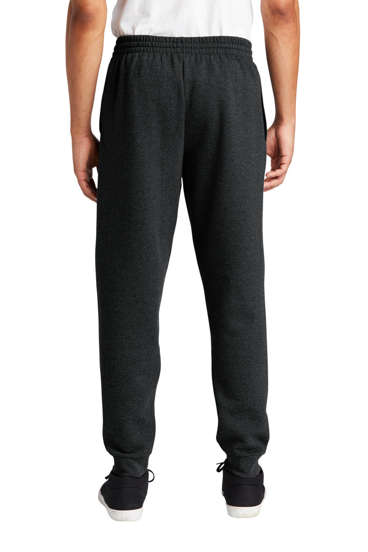 BlkHthr Jerzees NuBlend Fleece Jogger 975MP