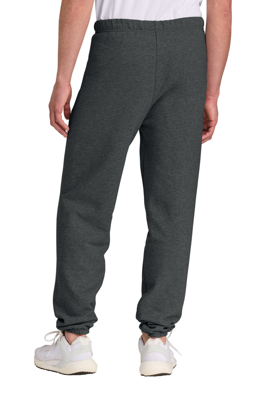 BlkHthr Jerzees - NuBlend Sweatpant. 973M