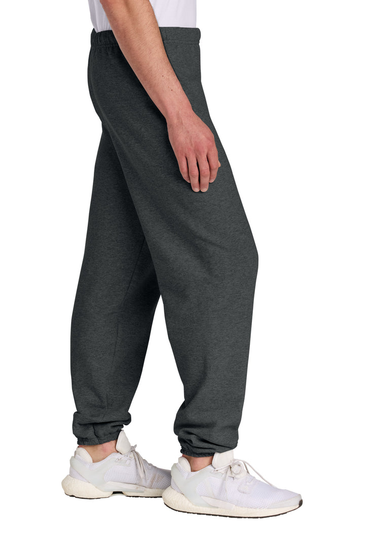 BlkHthr Jerzees - NuBlend Sweatpant. 973M