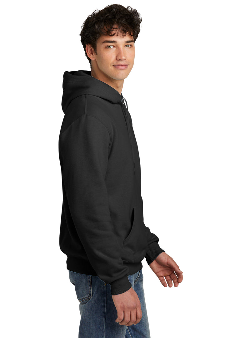 BlkInkHtr Jerzees Eco Premium Blend Pullover Hooded Sweatshirt 700M