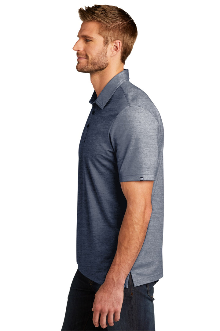 BlNightsHt TravisMathew Oceanside Heather Polo. TM1MU412