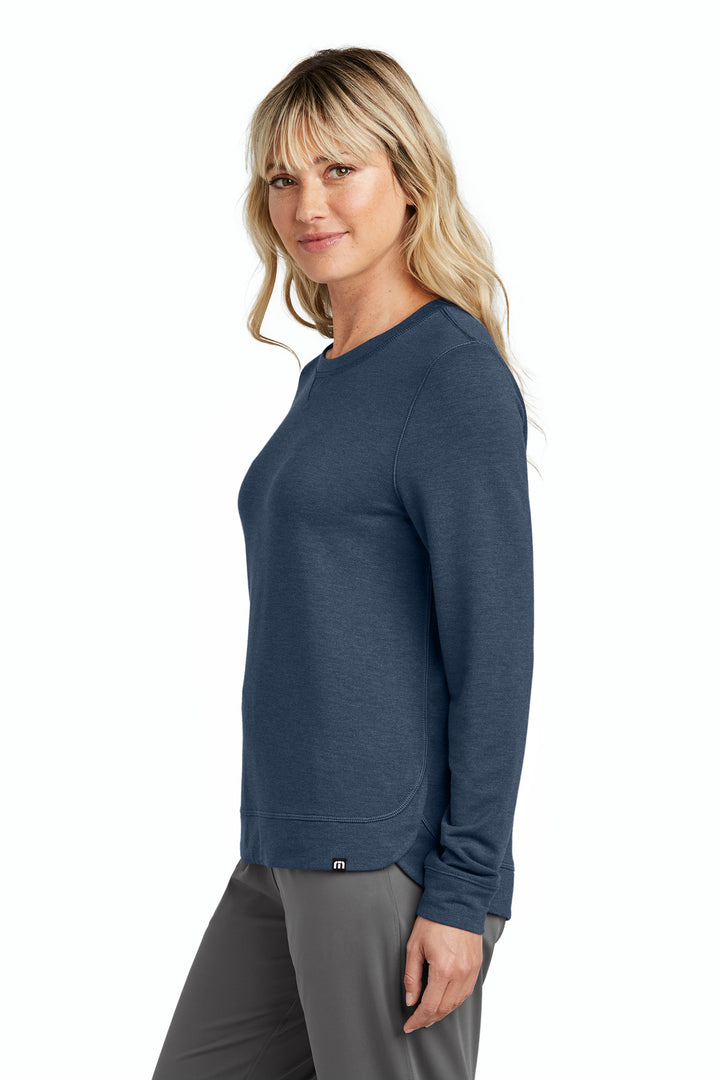 BlNightsHt TravisMathew Women's Long Weekend Crew TM1LD003