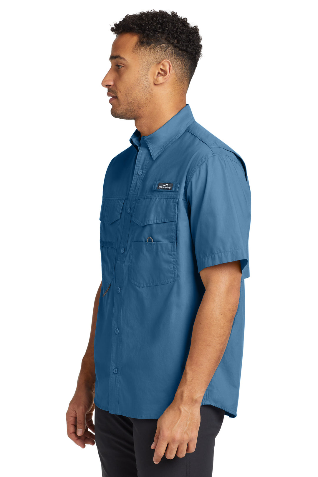 Blue Gill Eddie Bauer - Short Sleeve Fishing Shirt. EB608