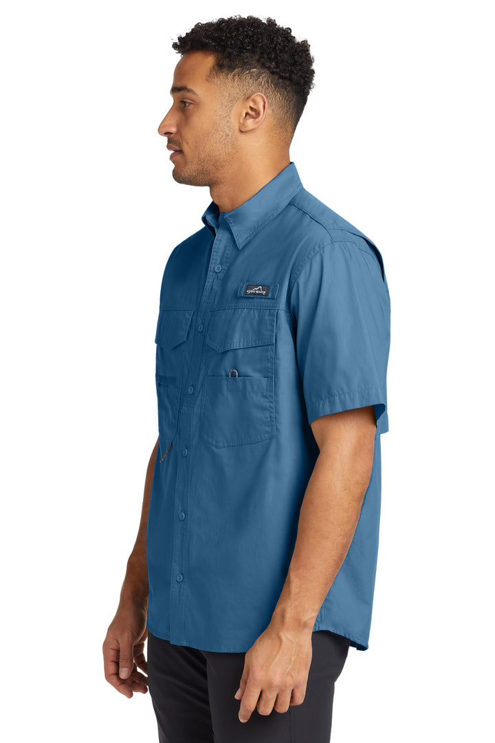 Blue Gill Eddie Bauer - Short Sleeve Fishing Shirt. EB608