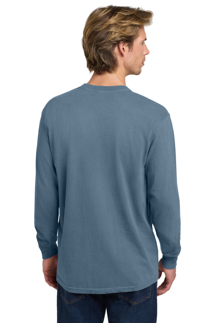 Blue Jean COMFORT COLORS Heavyweight Ring Spun Long Sleeve Tee. 6014