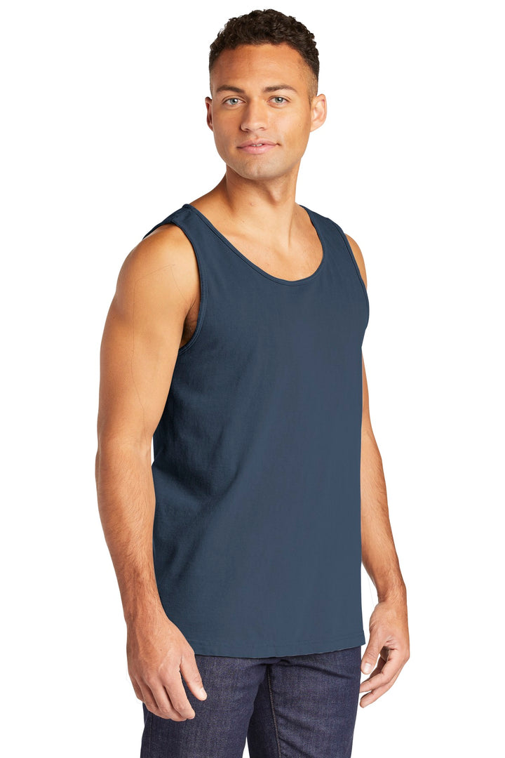 Blue Jean COMFORT COLORS Heavyweight Ring Spun Tank Top. 9360